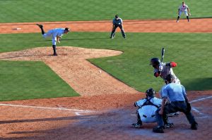 Minor league baseball at Charlestone River Dog stadium